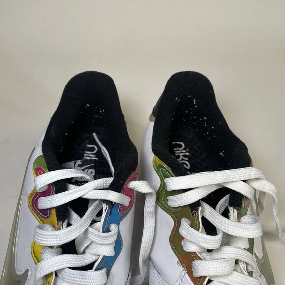 Nike Air Force 1 React LV8 Iridescent Glow Shoes - Picture 9 of 10